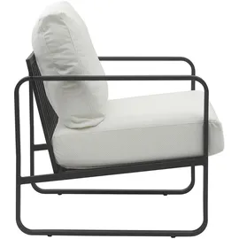 CLP Lounger Manea weiß/Kunstleder
