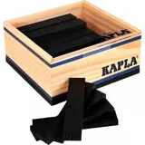 Kapla 40er Holzbausteine schwarz