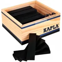 Kapla 40er Holzbausteine schwarz