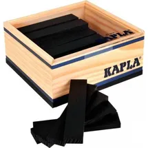 Kapla 40er Holzbausteine schwarz