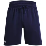 Herren Fleece Shorts kurze Sporthose aus weichem Fleece leichte Shorts mit offenen Seitentaschen und Druckknopftasche hinten