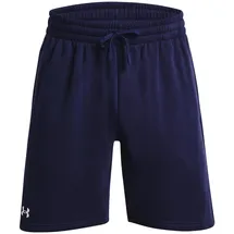 Under Armour Herren Rival Fleece Shorts, kurze Sporthose aus weichem Fleece, leichte Shorts mit offenen Seitentaschen und Druckknopftasche hinten