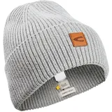 CAMEL ACTIVE Beanie aus einem Baumwoll-Kaschmir-Mix Steingrau, Menswear-OS