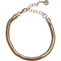 URBAN CLASSICS Small Pluto Basic Bracelet, Gold, L/XL