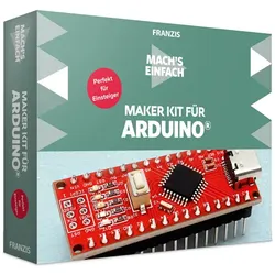 Franzis Verlag Maker Kit für Arduino® - Mach's einfach, Experimentier-Set, Progr