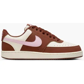 Nike Court Vision Low Damen Soft Pearl / Pink Foam / Fauna Brown 42