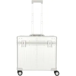 Aleon 4-Rollen Pilotentrolley 44,5 cm Koffer & Trolleys   Silber Herren 