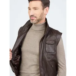 JCC Lederweste BigVest2 in dunkelbraun | Gr.: 52,