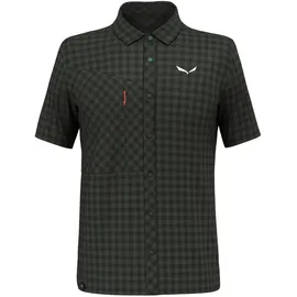 Salewa Puez Dry M S/S Shirt Herren Hemd-Oliv-Dunkelgrün-M