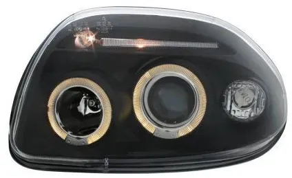 Kristall-Scheinwerfer ANGEL EYES RENAULT CLIO 2 (98-01) - schwarz