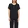 Comma, Comma Kurzarm-Bluse aus Crêpe-Chiffon mit Raffung - 42