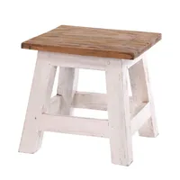 DESIGN DELIGHTS Fusshocker, Mehrfarbig, Holz, 26x27x26 cm, Wohnzimmer, Hocker,