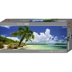 HEYE 298609 Panorama-Puzzle 2000 Teile Paradise Palm, Edition Humboldt