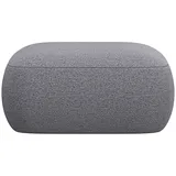 flexlux Pouf Torino 91 x 46 x 91 cm Grau