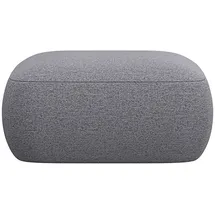 flexlux Pouf Torino 91 x 46 x 91 cm Grau