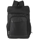 Thermo-Kühlrucksack, große Kapazität, Heiß-/Kalt-Isoliertasche für Outdoor-Camping-Picknick, Schwarz - Schwarz