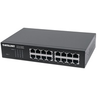 Intellinet Network Solutions Intellinet Desktop Gigabit Switch, 16x RJ-45