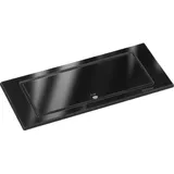 EVOline 106382 Einbau-Steckdosenleiste 2fach Glas Schwarz Schutzkontakt 1St.