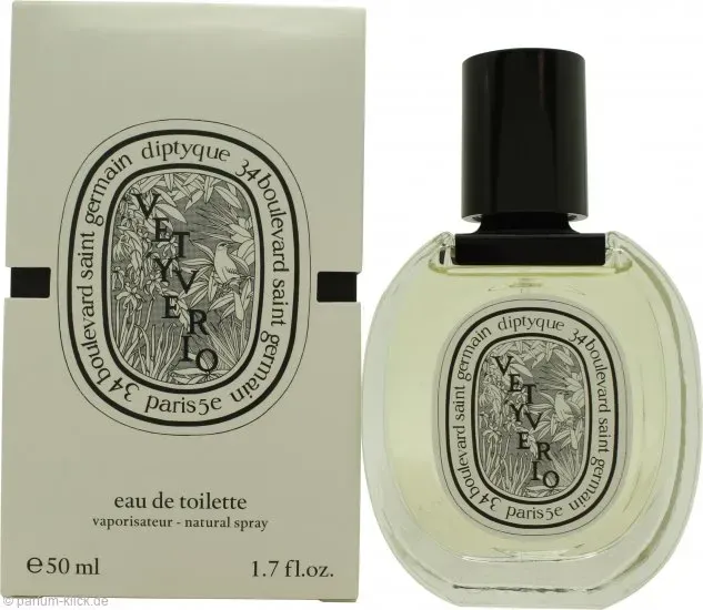 Diptyque Vetyverio Eau de Toilette 50ml Spray