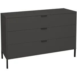 58 aufm Kessel Kommode Erna 119 x 82 x 45 cm Anthrazit
