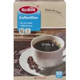 RUBIN Kaffeefilter naturbraun Gr. 4 - 100.0 Stück