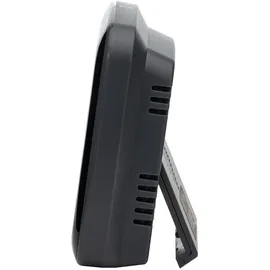 casativo Digitales Präzisions-Thermo-Hygrometer Schwarz