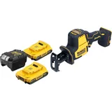 DeWalt DCS 369 D2 Akku Säbelsäge Reciprosäge 18 V Brushless + 2x Akku 2,0 Ah + Ladegerät