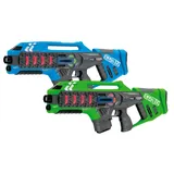 Jamara Impulse Laser Gun Rifle Set blau/grün