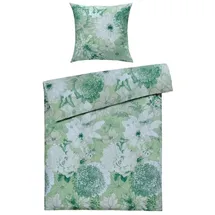 CASANOVA Bettwäsche BLAIR, Satin (BT 135x200 cm) - grün - BT 135x200 cm