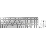 Cherry DW 9100 Slim weiß/silber, USB/Bluetooth, DE + McAfee 1Y 3 USER)