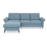 Places of Style Ecksofa »Calando«, blau