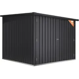 Hoggar Gerätehaus Nyon 2,06 x 2,04 m Grau