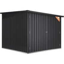 Hoggar Gerätehaus Nyon 2,06 x 2,04 m Grau