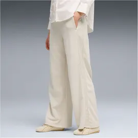 Puma HER High-Waist Wide Leg Hose Alpine Snow M