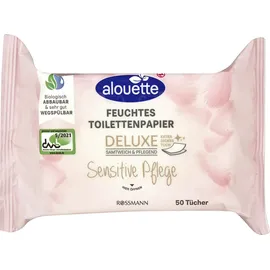 Alouette Feuchtes Toilettenpapier Sensitiv Deluxe 1-lagig,