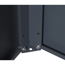 Westmann Talus Pflanzkübel 100 x 25 x 52 cm Anthrazit