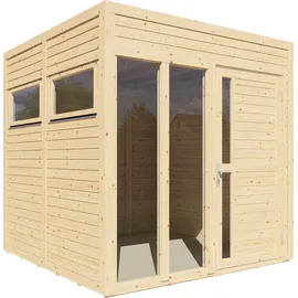 BERTILO Cubus 2 Office 2,23 x 2,30 m Natur