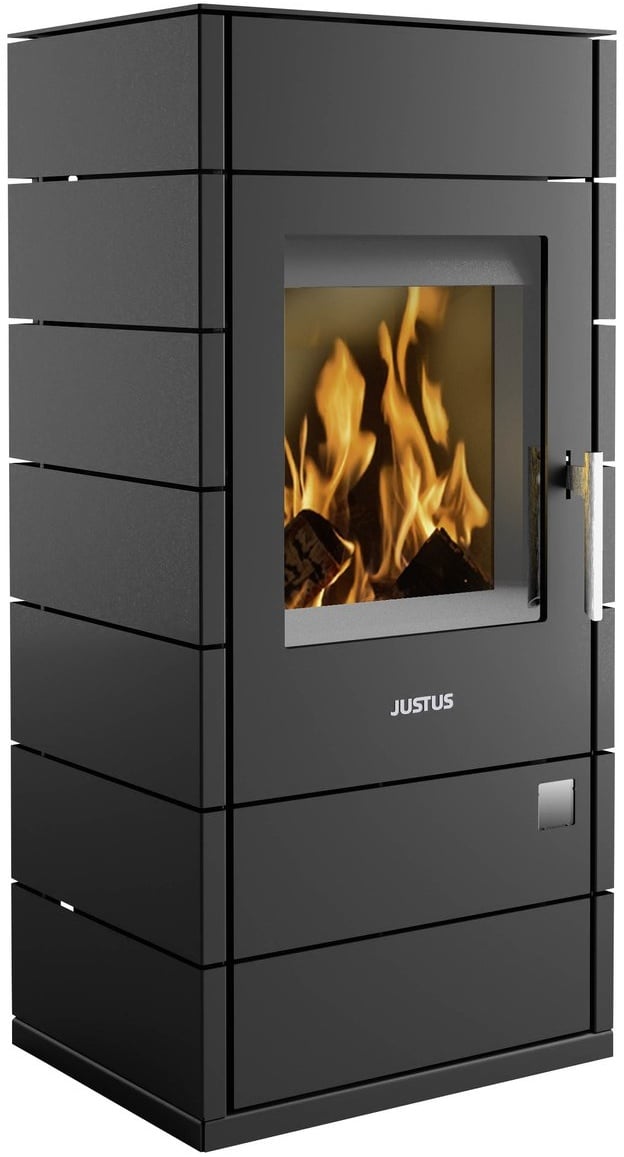 Justus | Kaminofen | Tova (W+) | 6 kW | optional mit Speichermasse