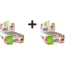 HEJ Natural Crispy Protein Riegel White Chocolate Strawberry 12 x 45 g
