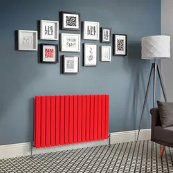 Design Heizkörper Horizontal (Doppellagig) | Größe & Farbe wählbar - Delta