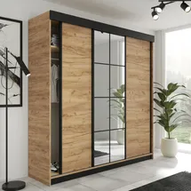 kier furniture Schiebetürenschrank Lamaro 250 x 205 x 59 cm Bronze