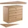 Erst-Holz Nachtschrank 90.20-K36 90 x 20 x 36 cm Braun