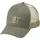 CAT Raised Logo Mesh Baseball Cap grün individuell verstellbar