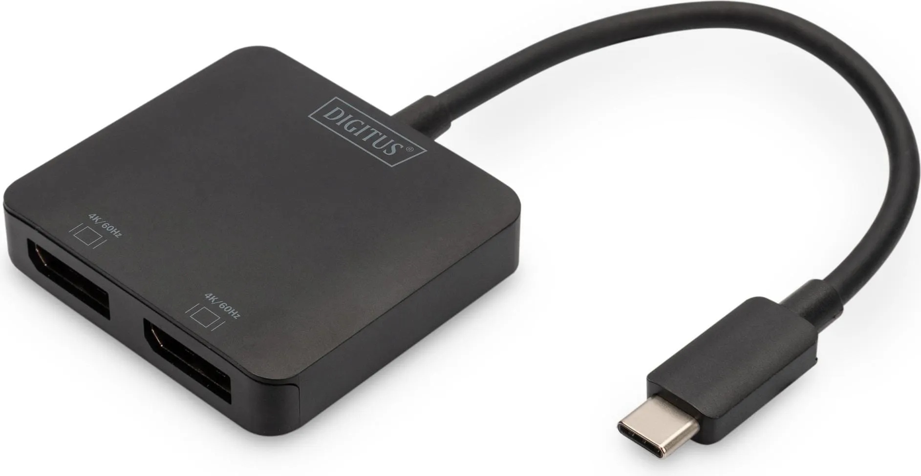 Digitus 2-Port-Video-Hub USB-C->2x Displayport, Switch Box