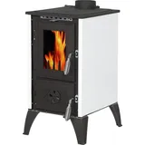 EEK A - Kaminofen mit Herdplatte 806 IGLO weiß - 10,6kW - Weiß