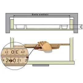 SOTech ORGA-BOX I Multi-Gewürzdoseneinsatz 513 x 473 x 28 mm Lavagrau Perlstruktur Multi-gewürzglaseinsatz Für Tandembox Antaro / Intivo, Modernbox 60er Schrank Schubladeneinsatz