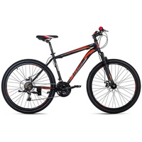 KS-Cycling KS Cycling Mountainbike Hardtail 26 Zoll Catappa schwarz-rot