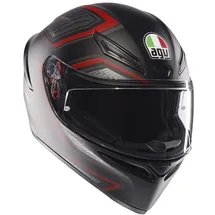AGV K1 S Sling, Integralhelm - Matt Schwarz/Rot - L