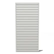 pergoline Paneel horizontal 0,93 M weiss
