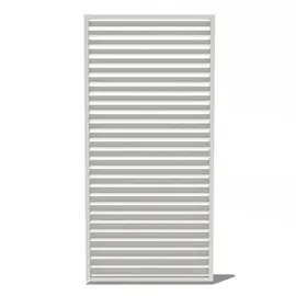 pergoline Paneel horizontal 0,93 M weiss